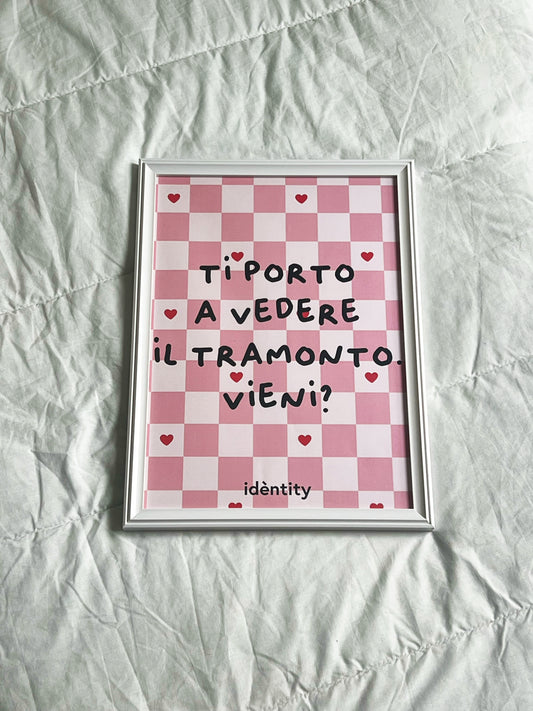 Poster - Tramonto