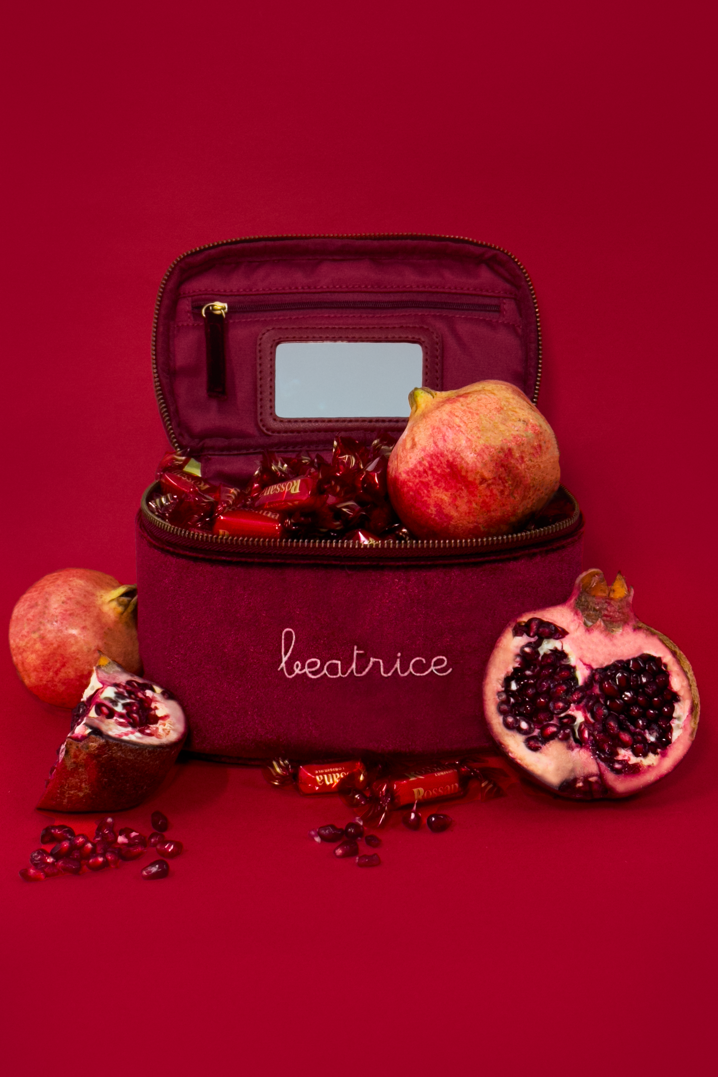 Beauty in Velluto - Burgundy