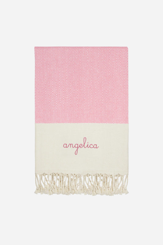 Telo Mare in Cotone - Rosa