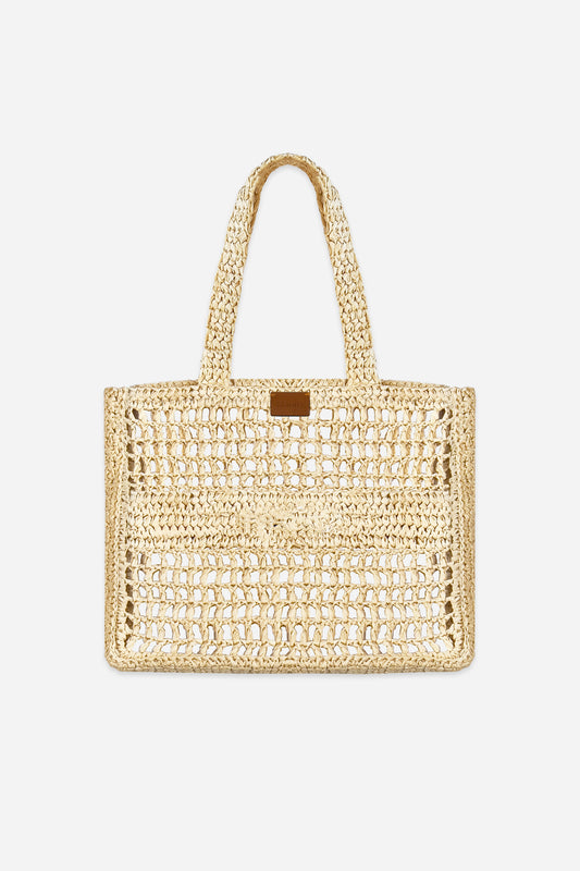 Borsa a Spalla in Rafia - Portami al mare