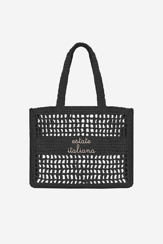 Borsa a Mano in Rafia - Estate Italiana