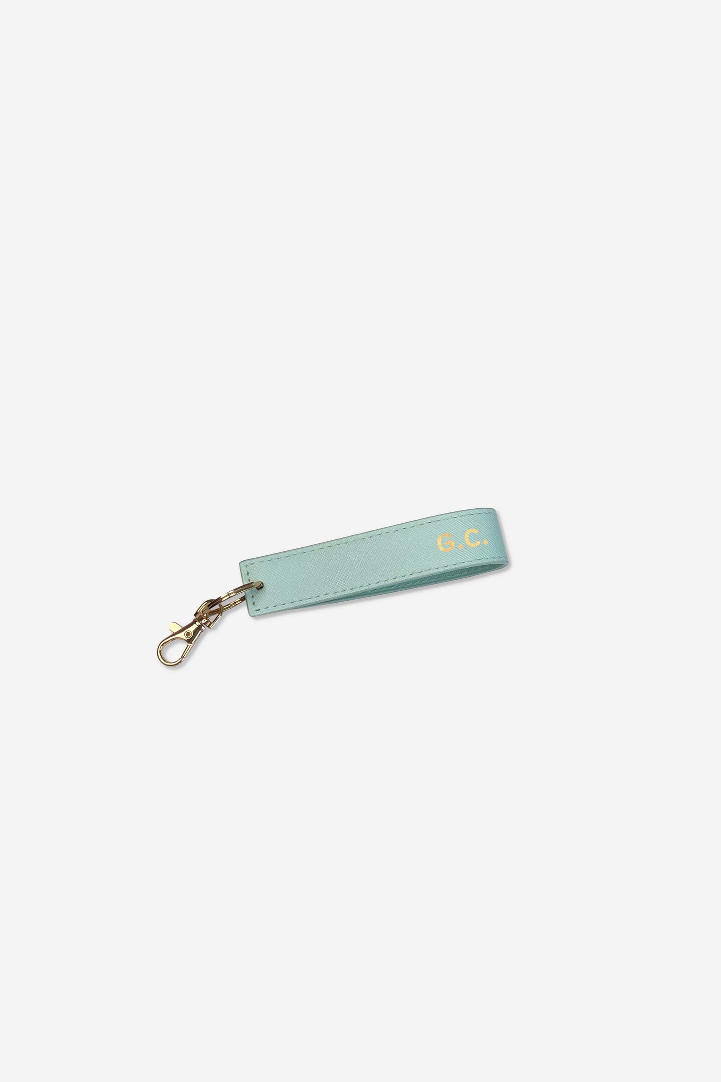 Saffiano Custom Key Chain