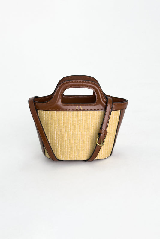 Borsa a Secchiello Sisal