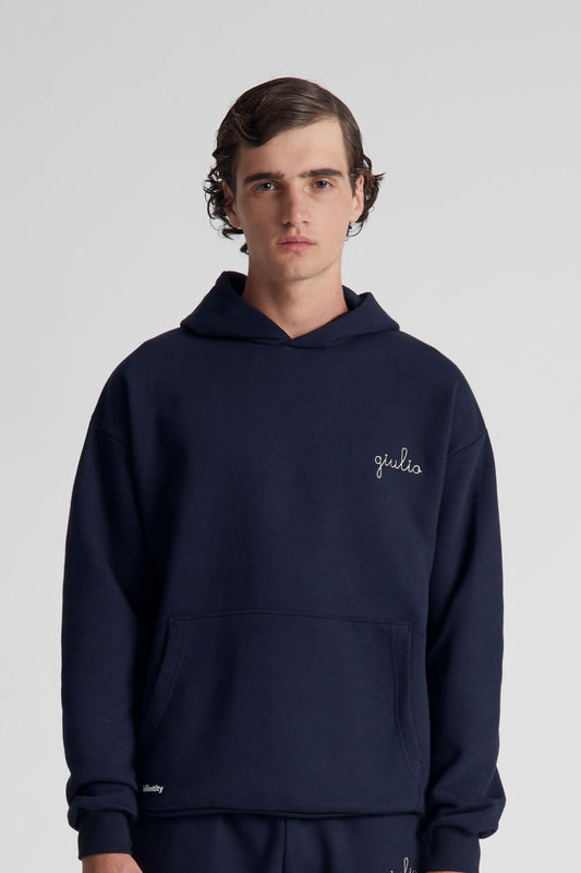 Felpa con Cappuccio 365 - Blu Navy