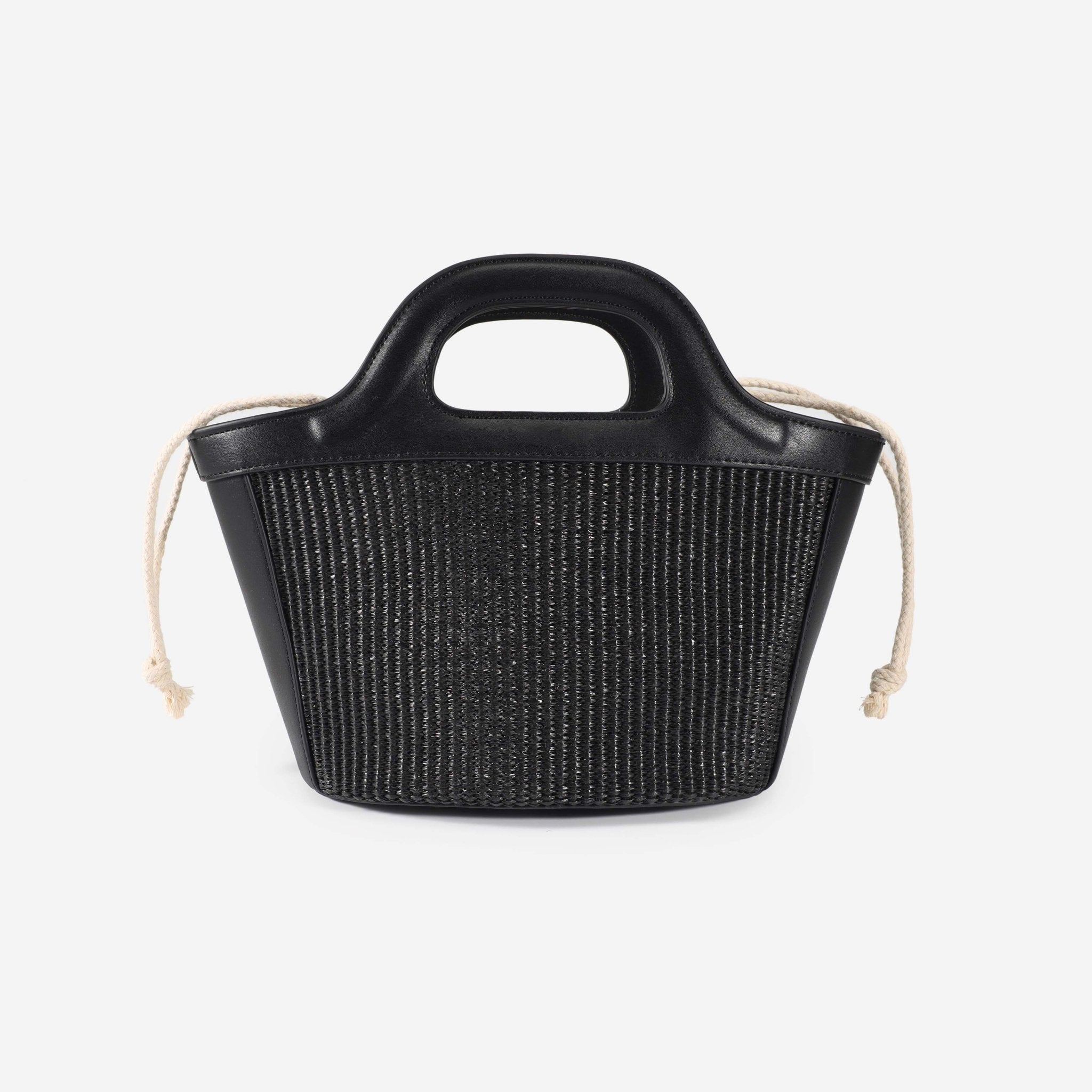 Borsa a Secchiello Sisal - Nero - IDENTITY