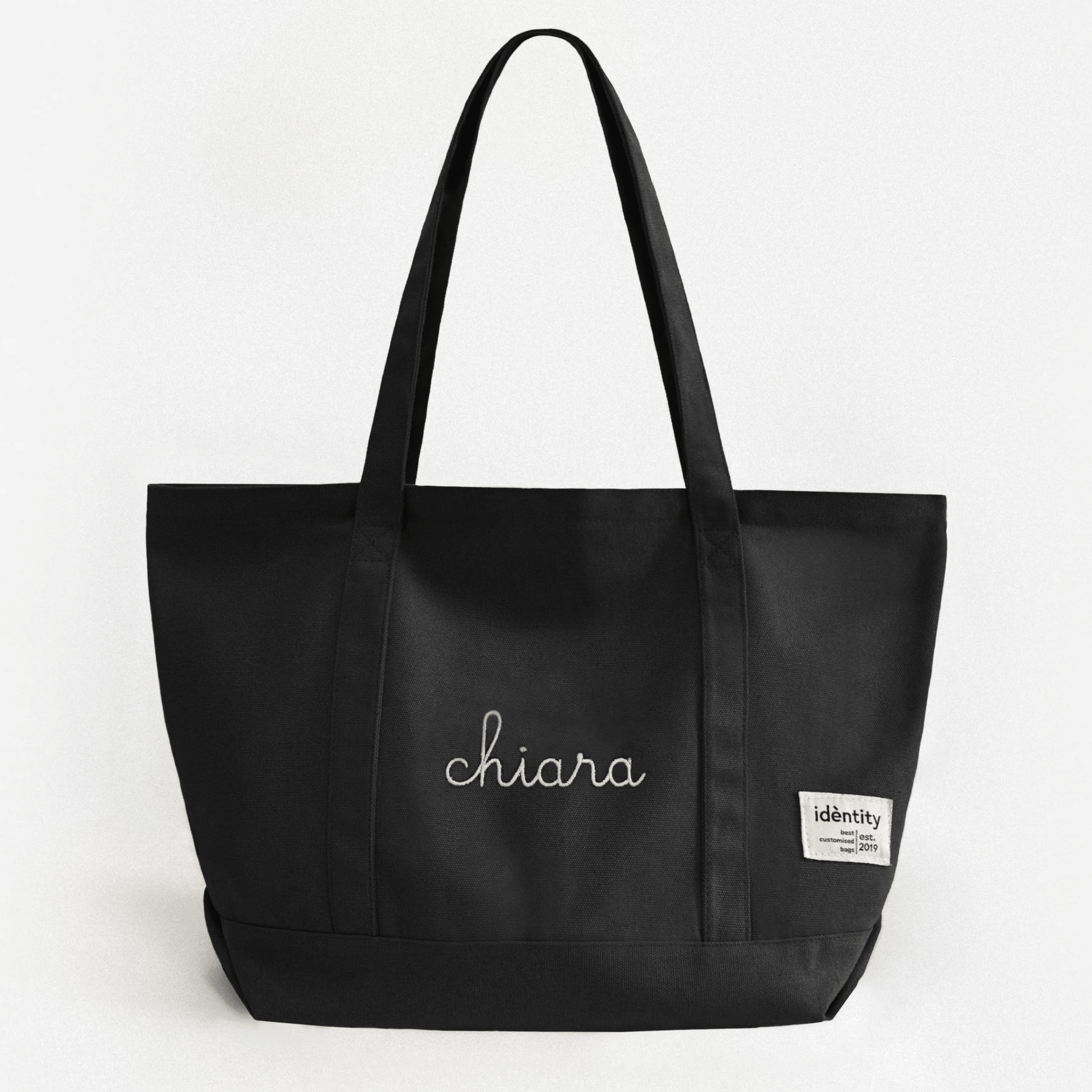 Borsa a Spalla in Tela - Nero - IDENTITY