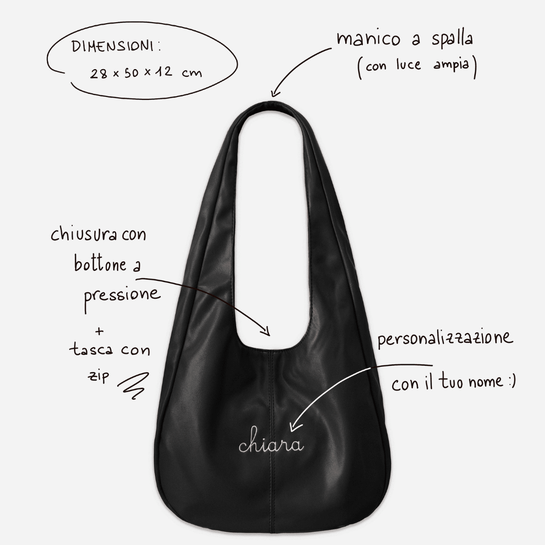 Borsa a spalla Urban - Nero - IDENTITY