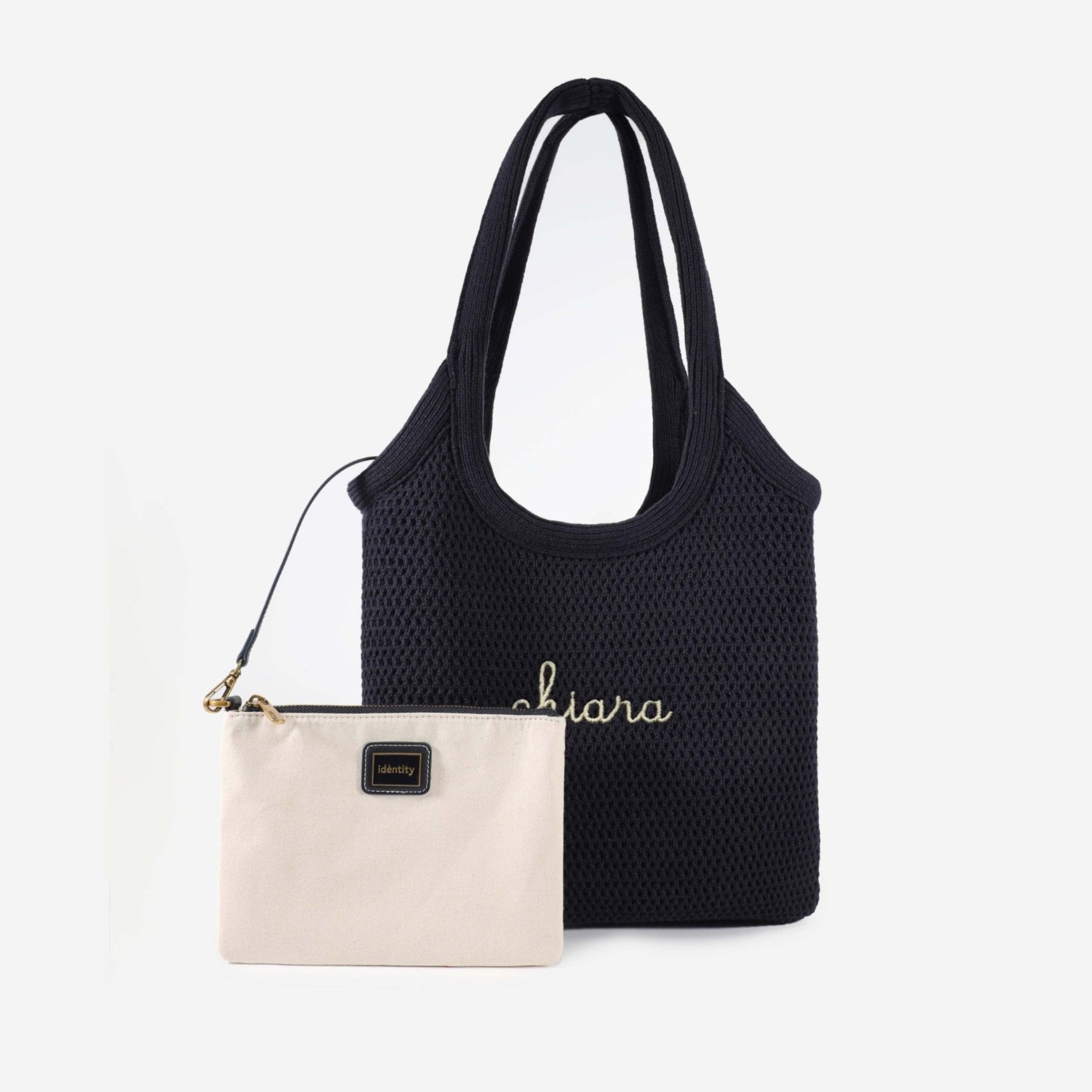 Borsa in Maglia - Blu Oceano - IDENTITY