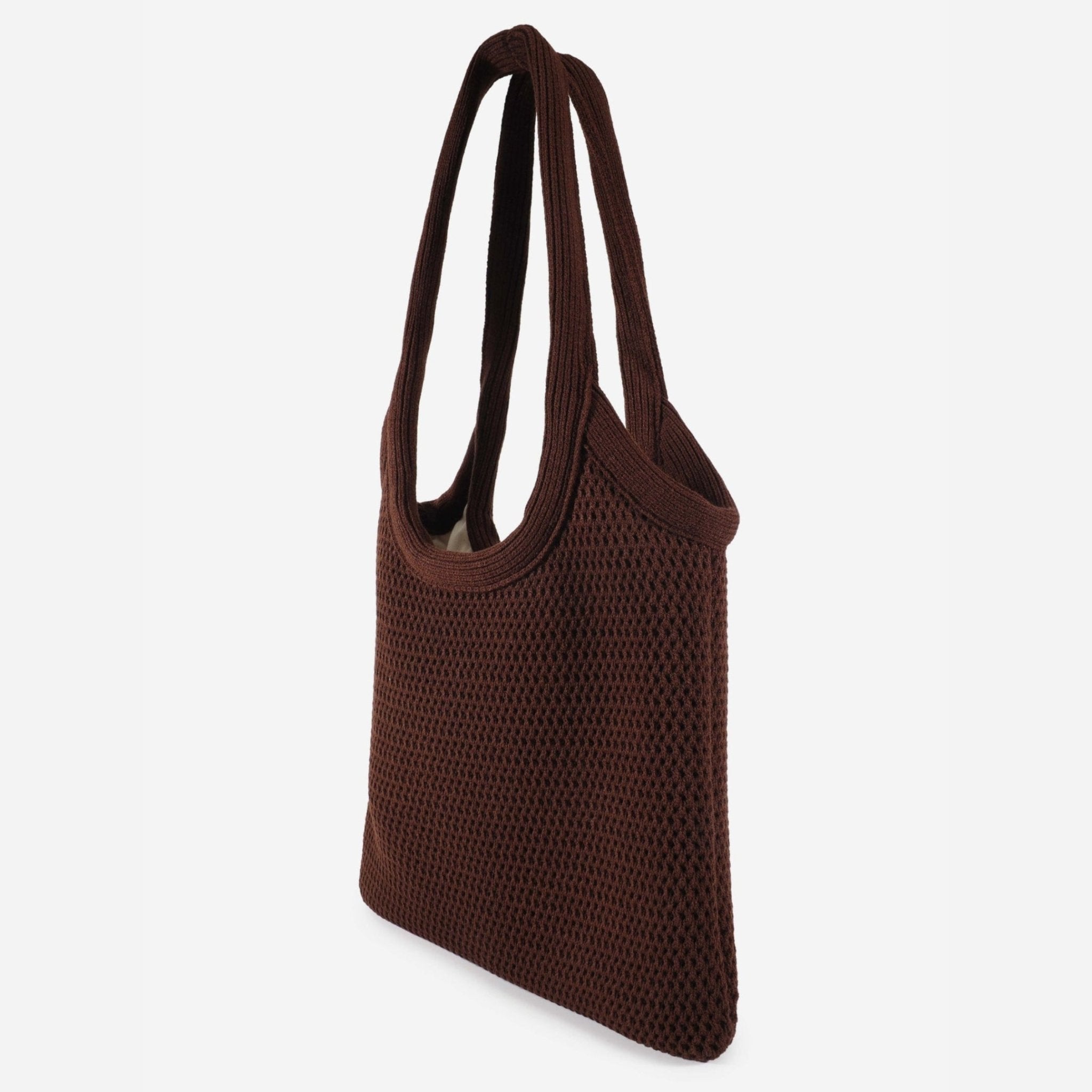 Borsa in Maglia - Marrone Espresso - IDENTITY