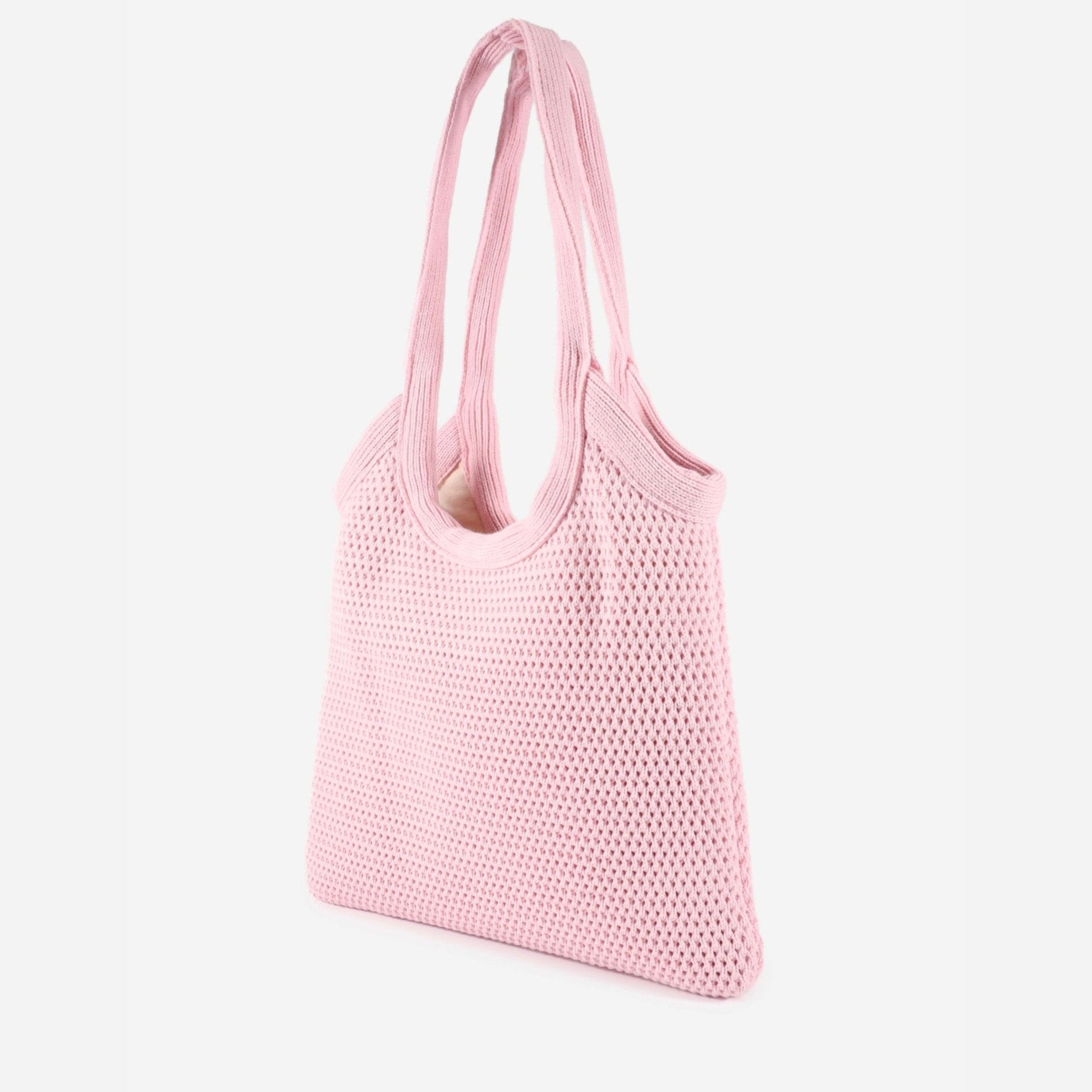 Borsa in Maglia - Rosa Pastello - IDENTITY
