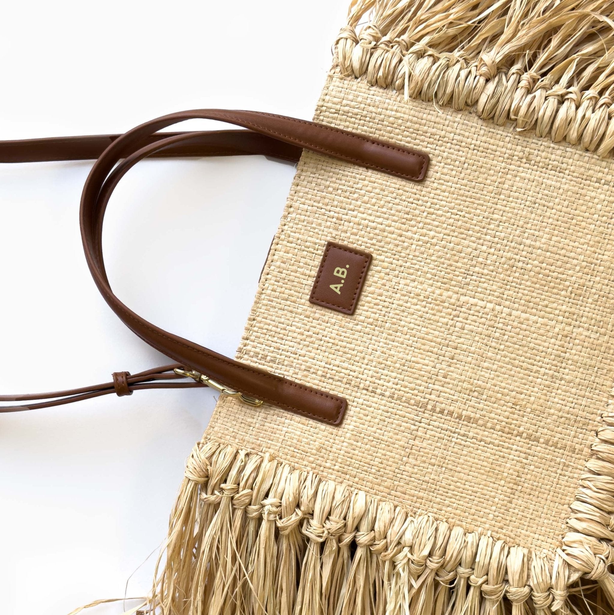 Borsa in Paglia con Frange - IDENTITY