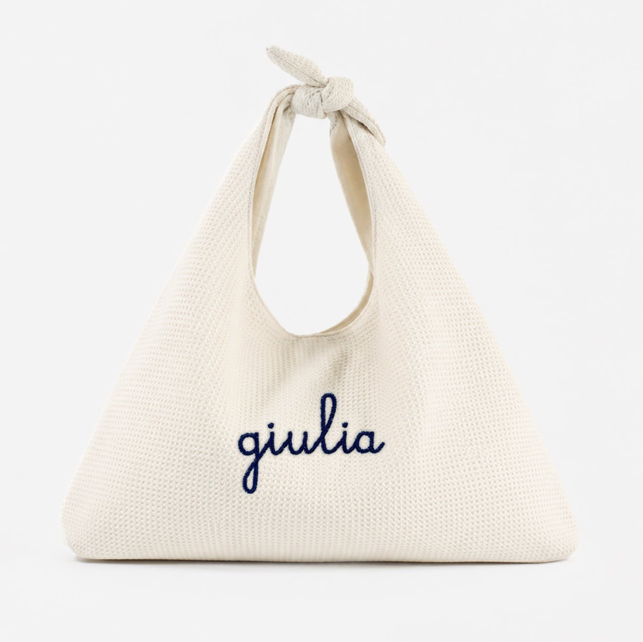 Borsa Nodo in Spugna - Avorio - IDENTITY