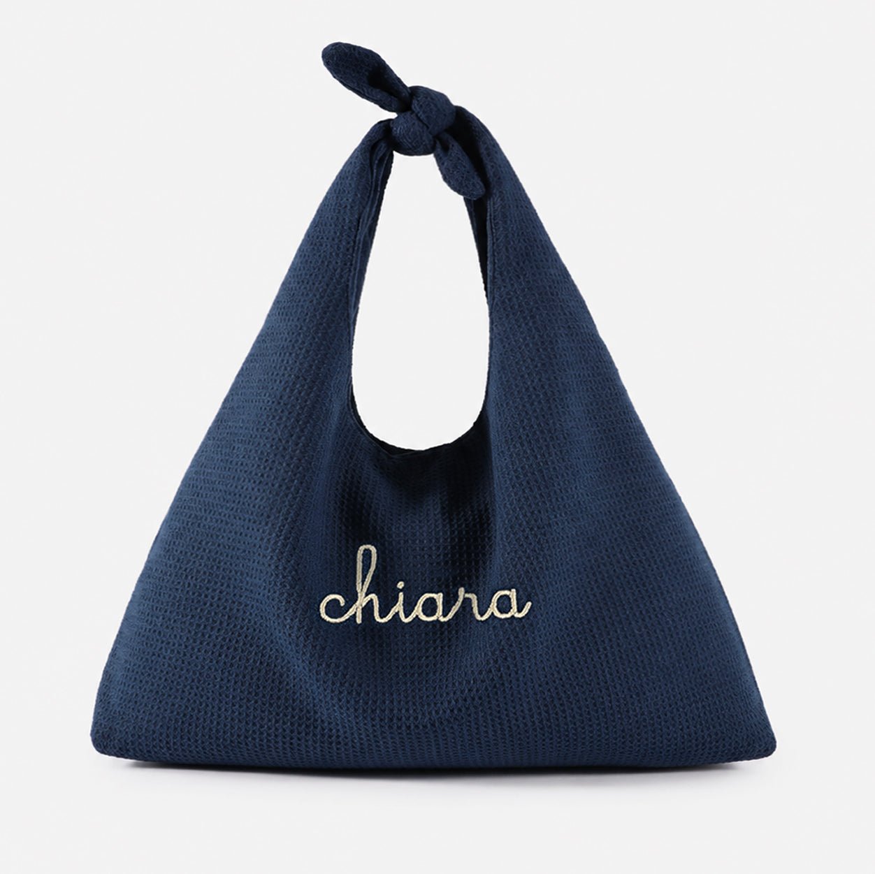 Borsa Nodo in Spugna - Blu Mare - IDENTITY