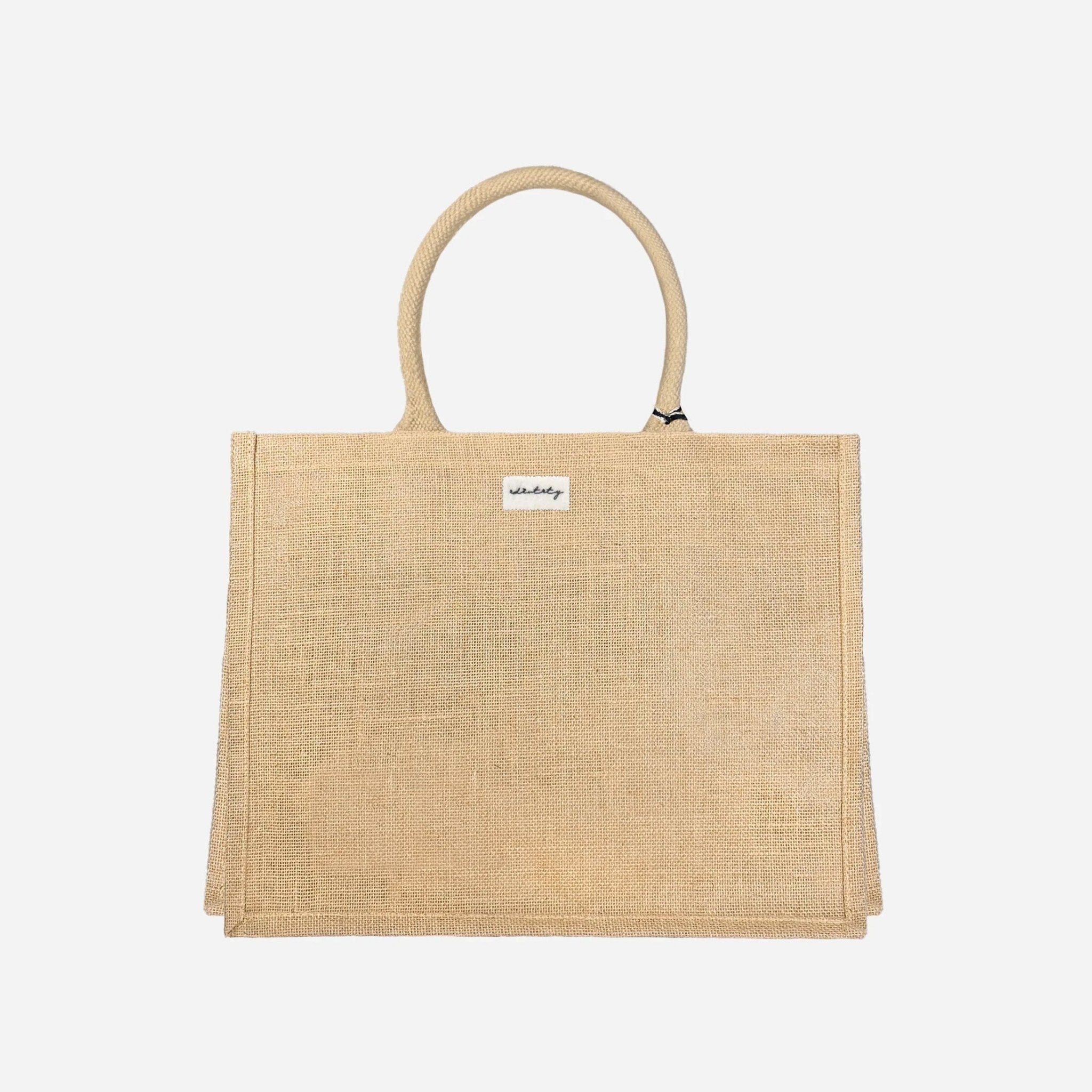 Borsa Tote in Juta - Naturale - IDENTITY