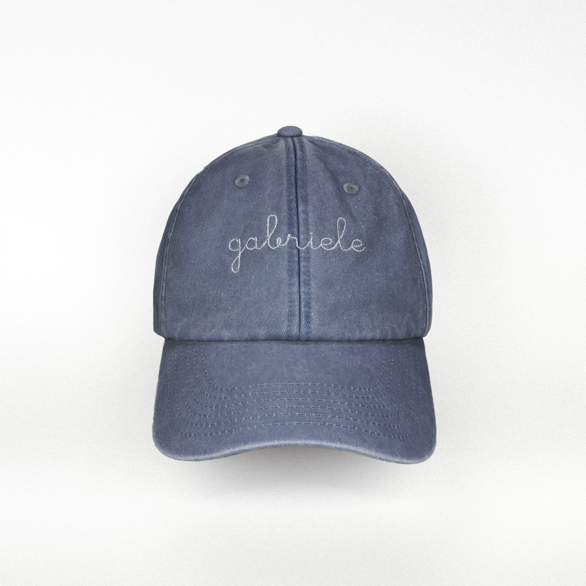 Cappello Baseball in Tela - Denim scuro - IDENTITY
