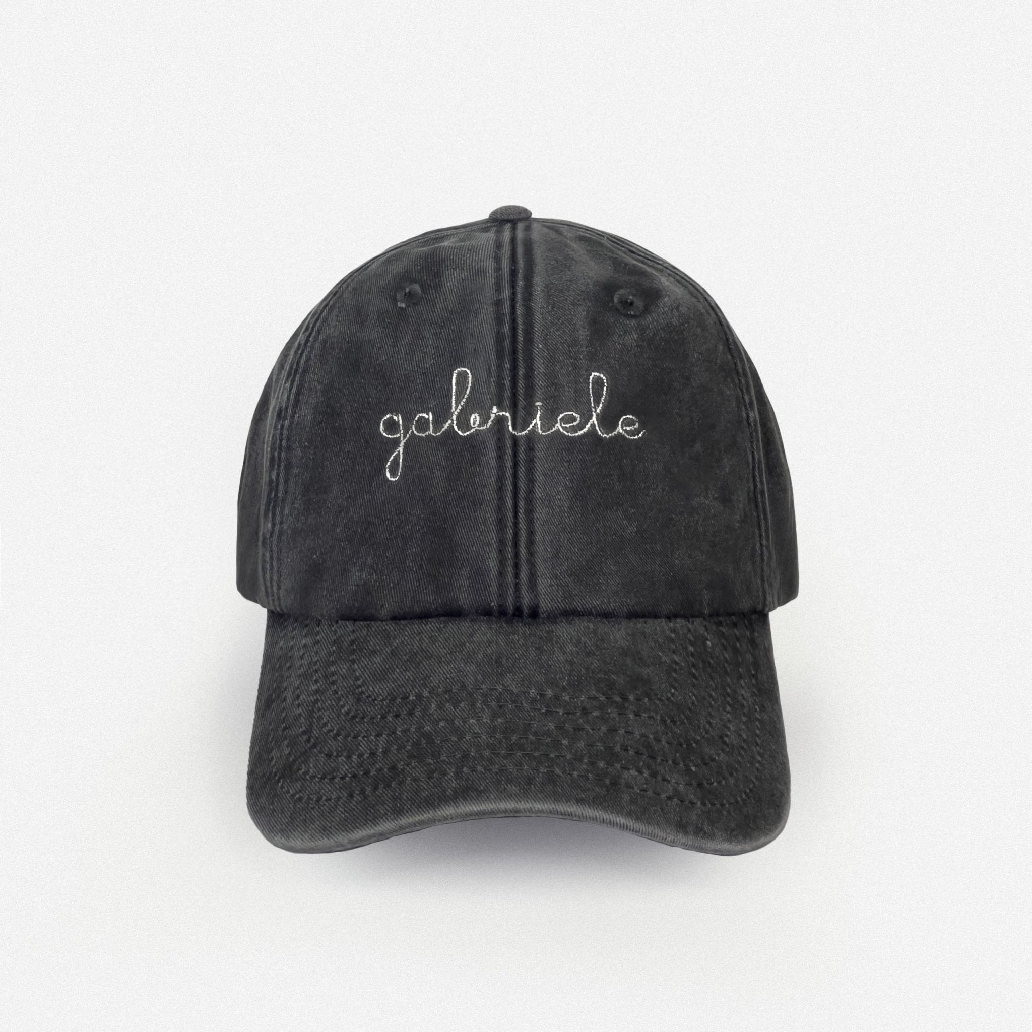 Cappello Baseball in Tela - Nero - IDENTITY