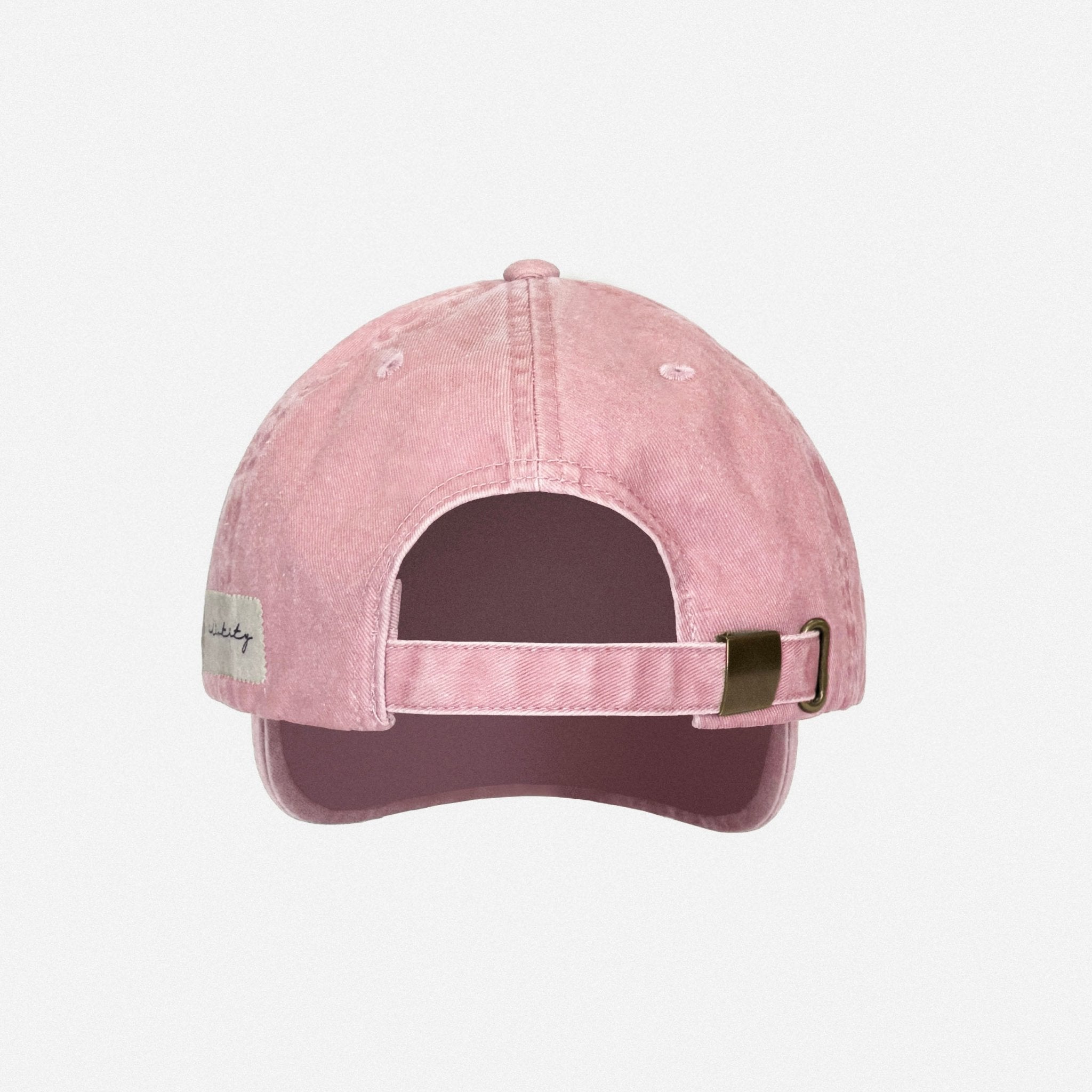 Cappello Baseball in Tela - Rosa - IDENTITY
