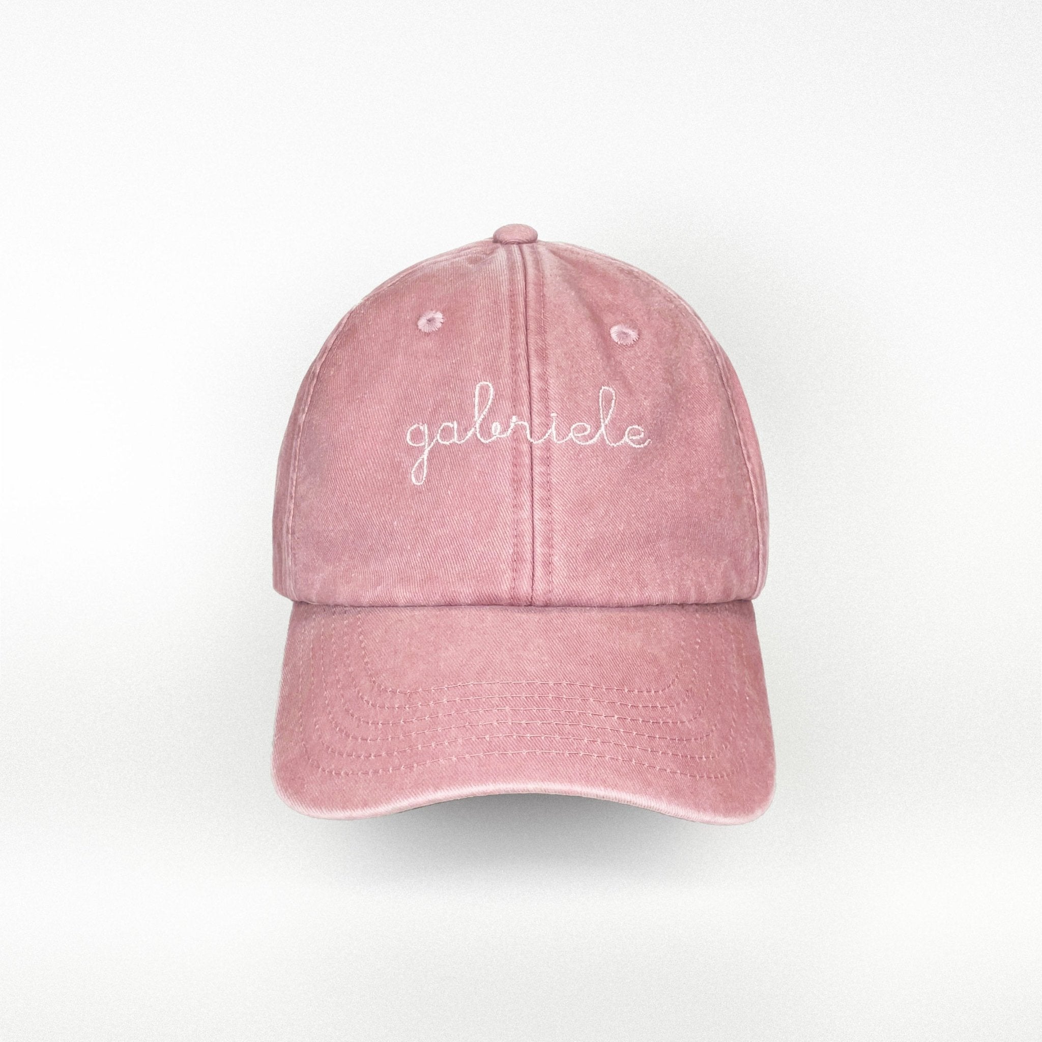 Cappello Baseball in Tela - Rosa - IDENTITY