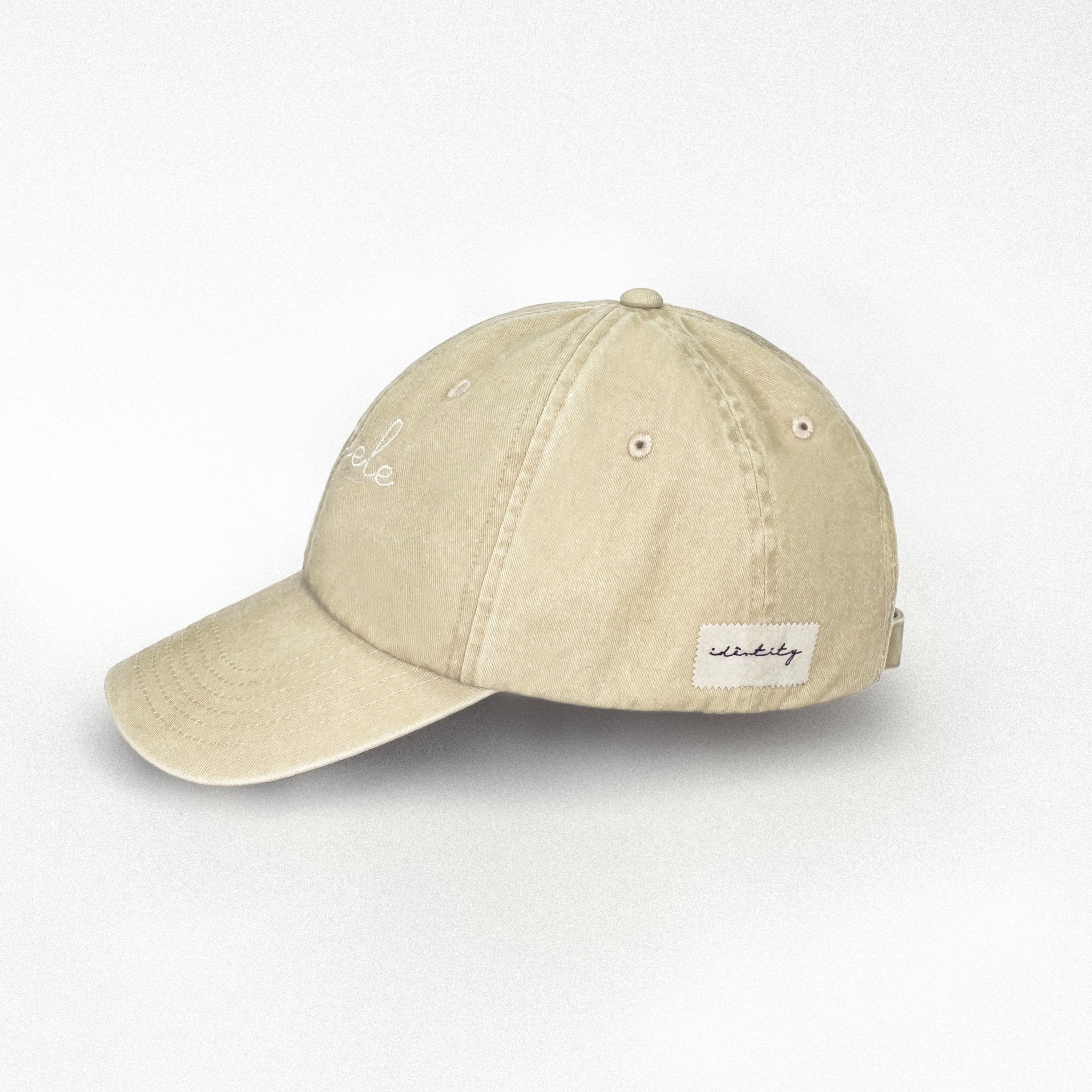 Cappello Baseball in Tela - Sabbia - IDENTITY