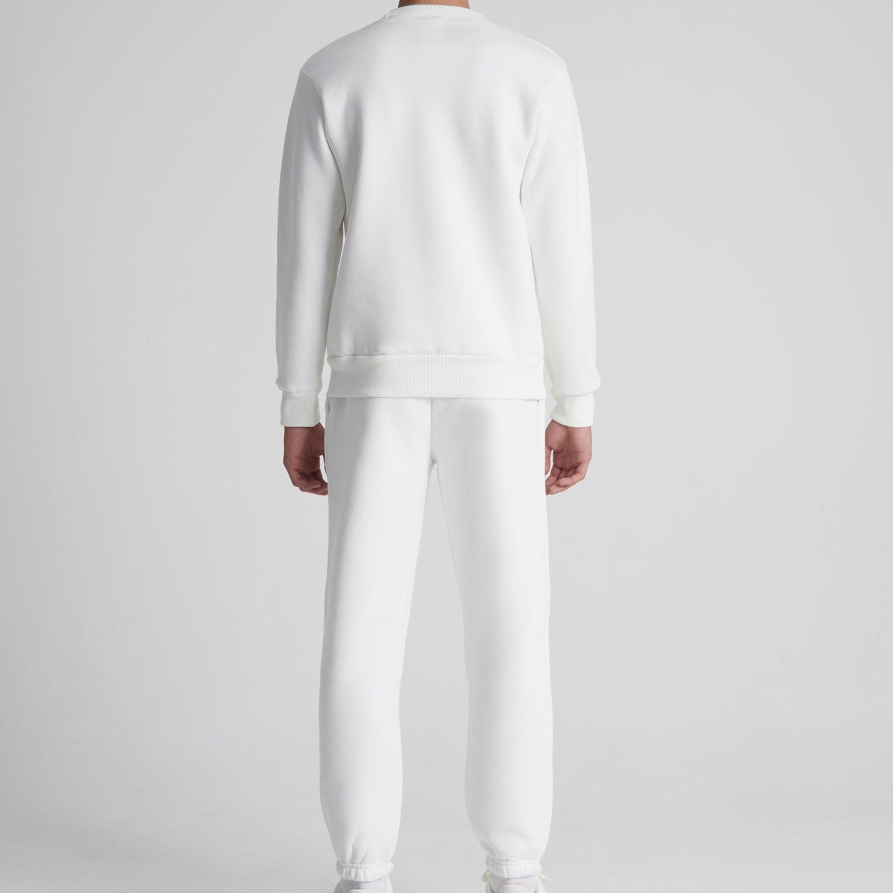 Felpa Girocollo Pesante - Bianco - IDENTITY