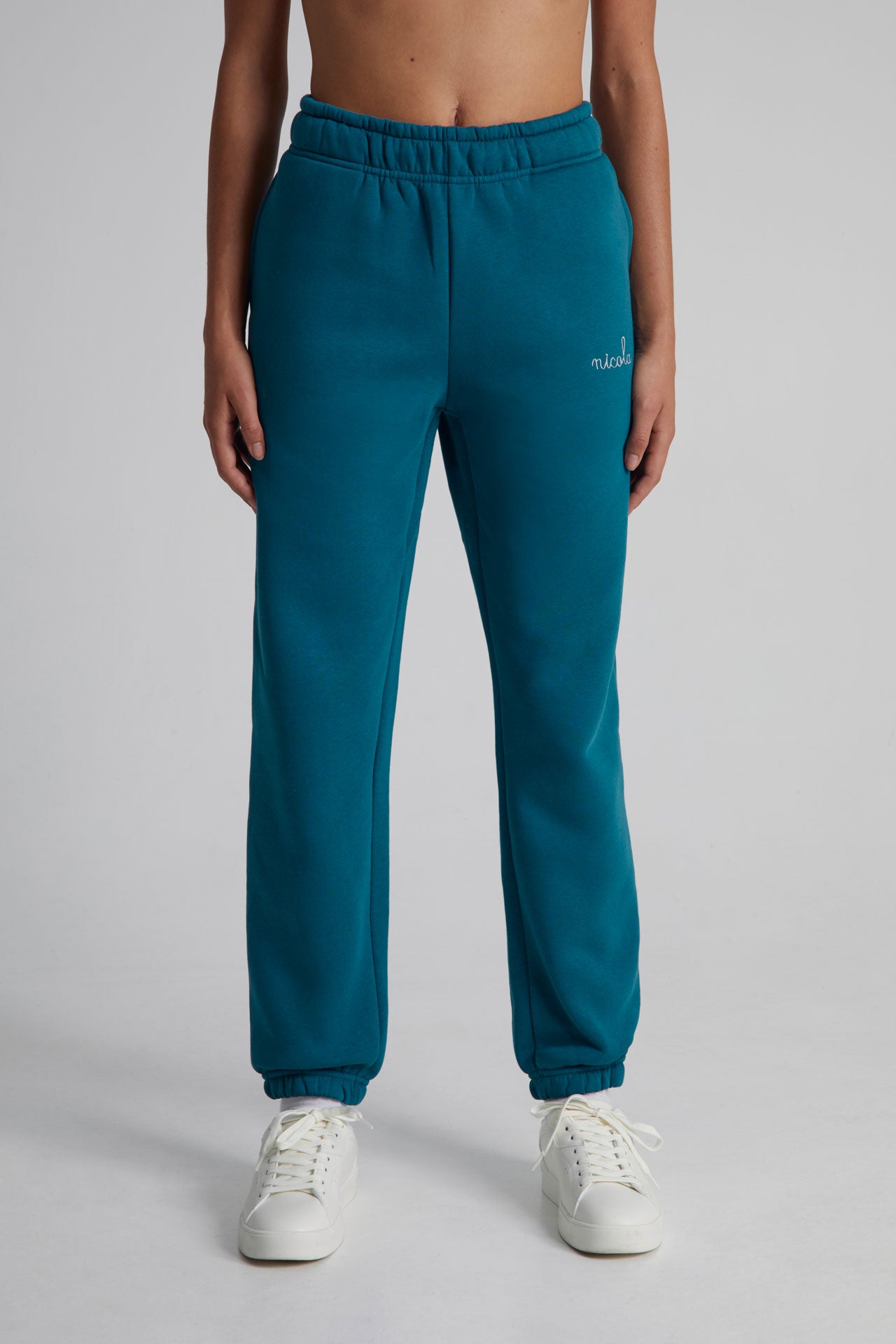 Heavyweight Track Pants - Teal