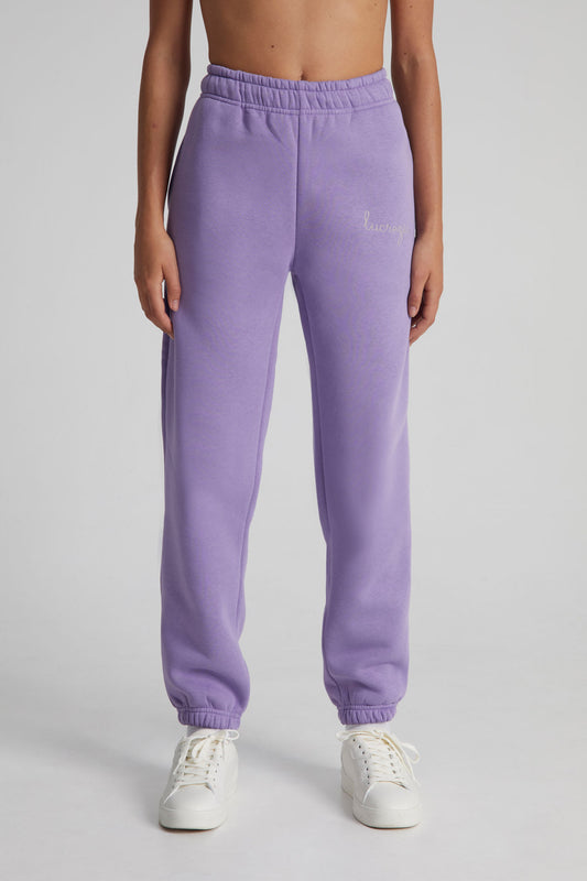 Heavyweight Track Pants - Lilac