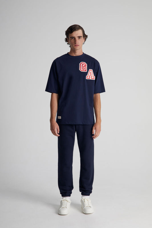 365 Patch T-Shirt - Navy