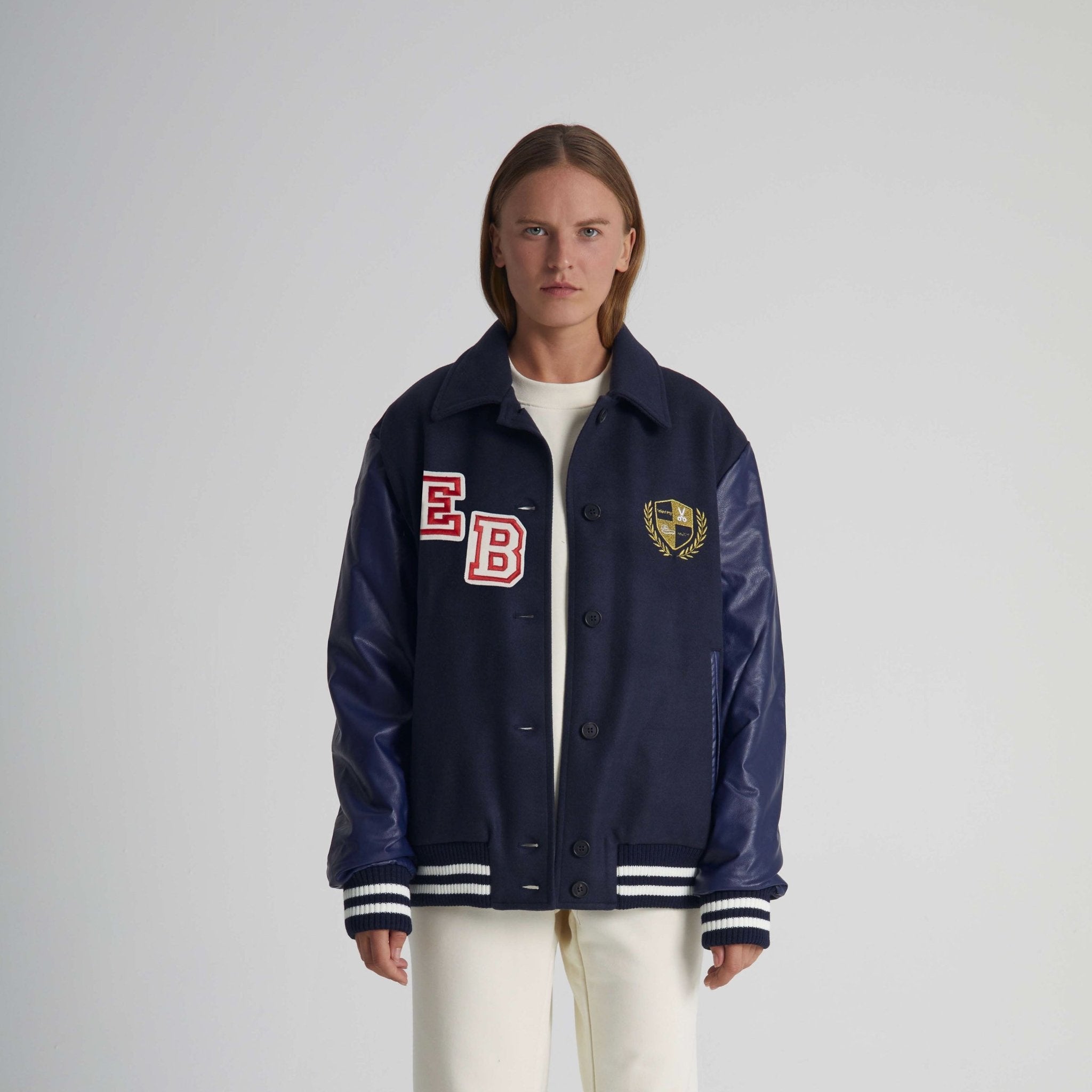 Giacca Varsity - Blu navy - IDENTITY