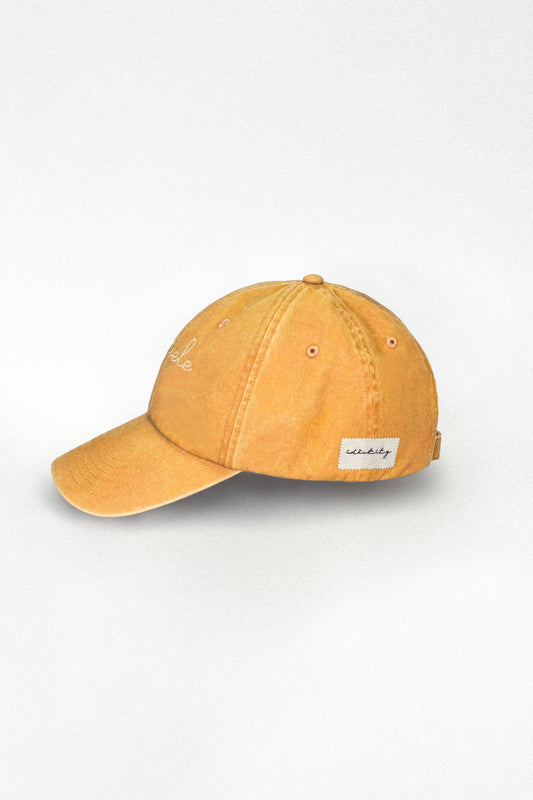 Cappello Baseball in Tela - Senape