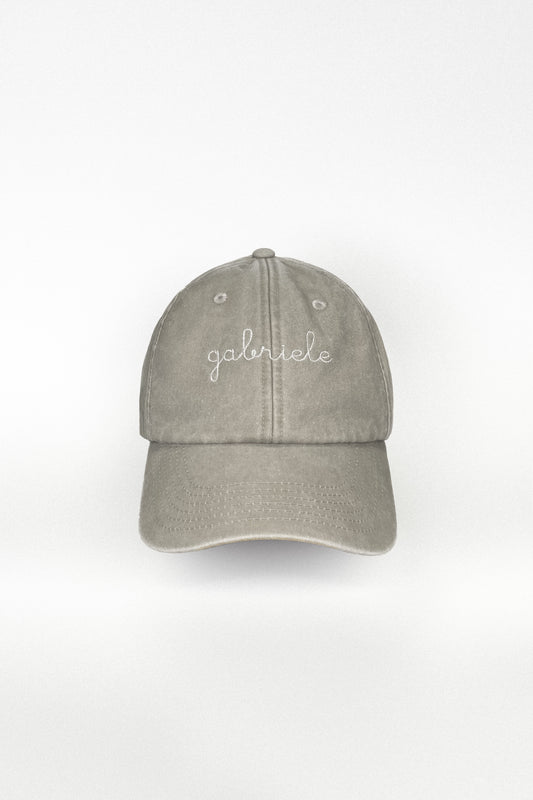 Cappello Baseball in Tela - Grigio