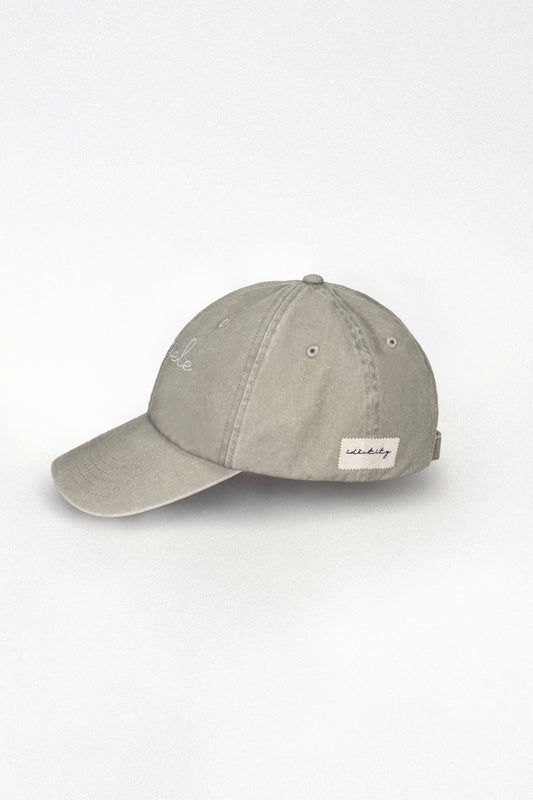 Cappello Baseball in Tela - Grigio