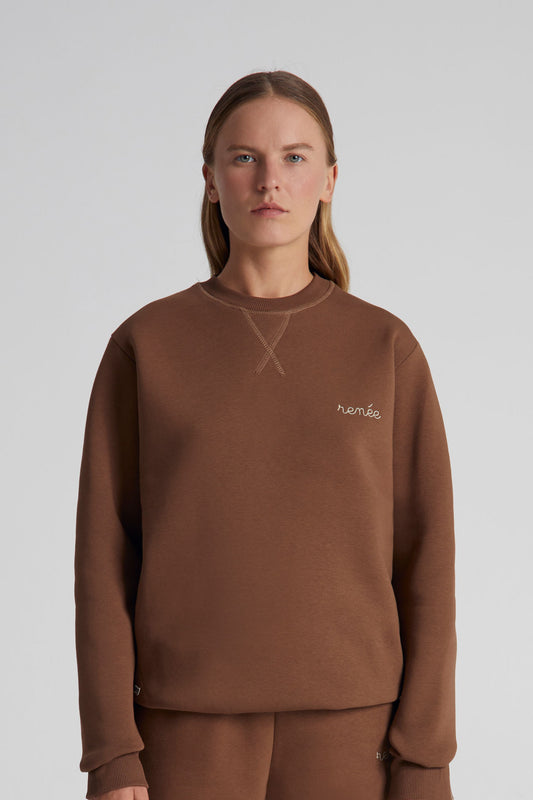 Heavyweight Crewneck - Choco