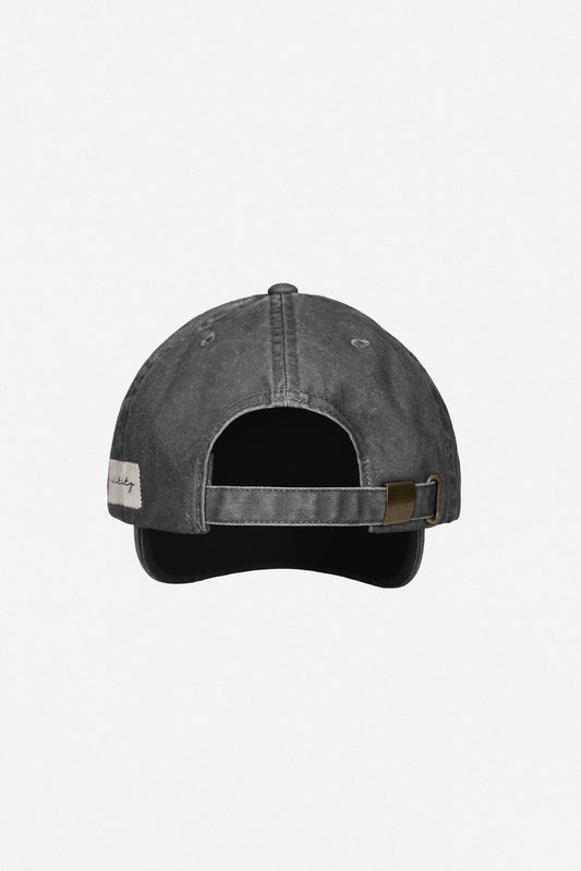 Canvas Baseball Hat - Black