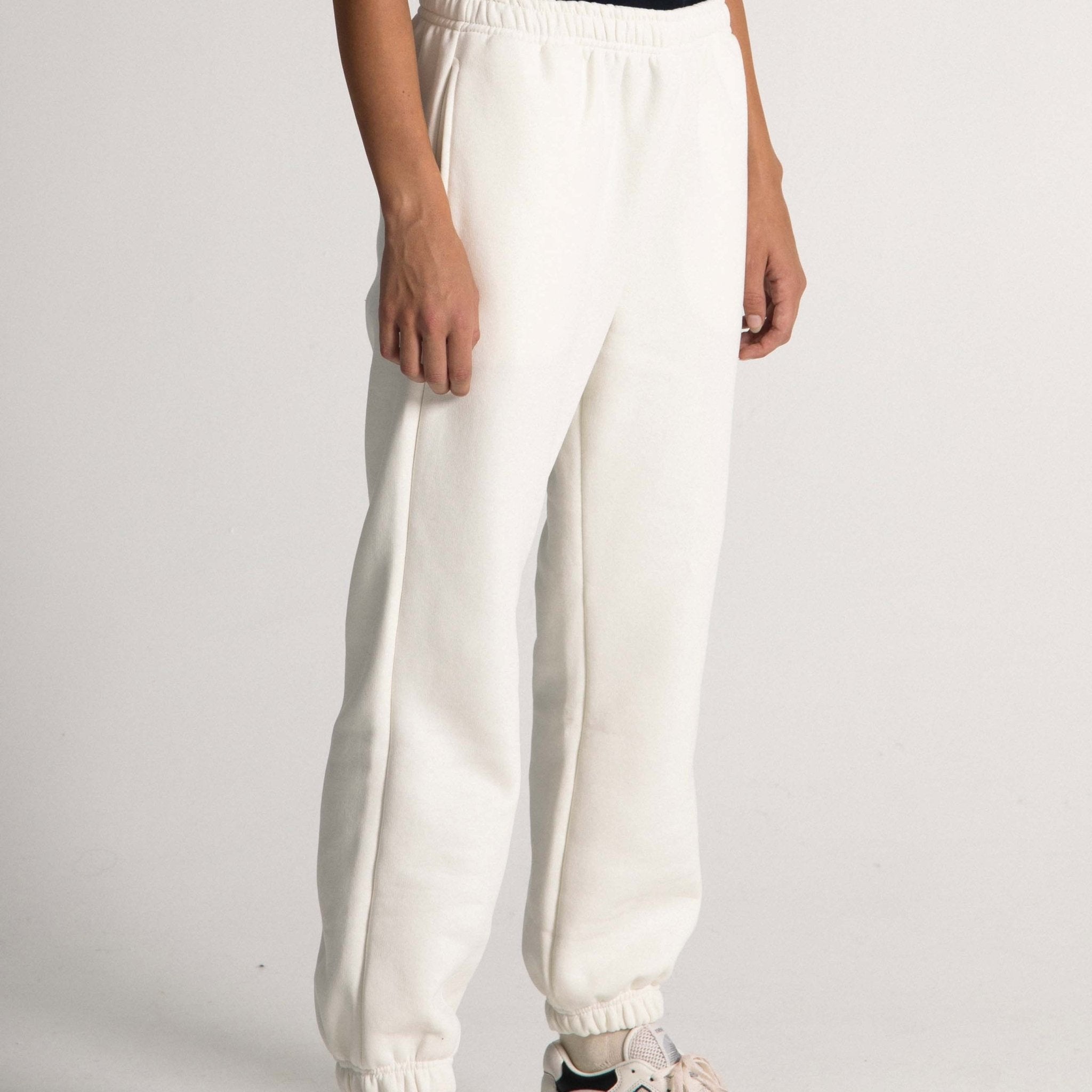 Pantaloni di Felpa Pesanti - Bianco - IDENTITY