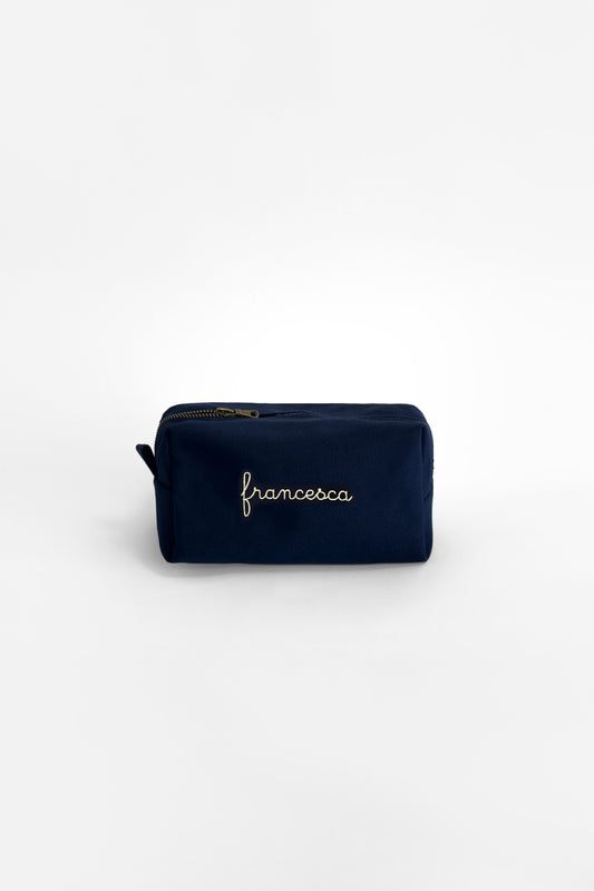 Astuccio in Tela - Blu Navy