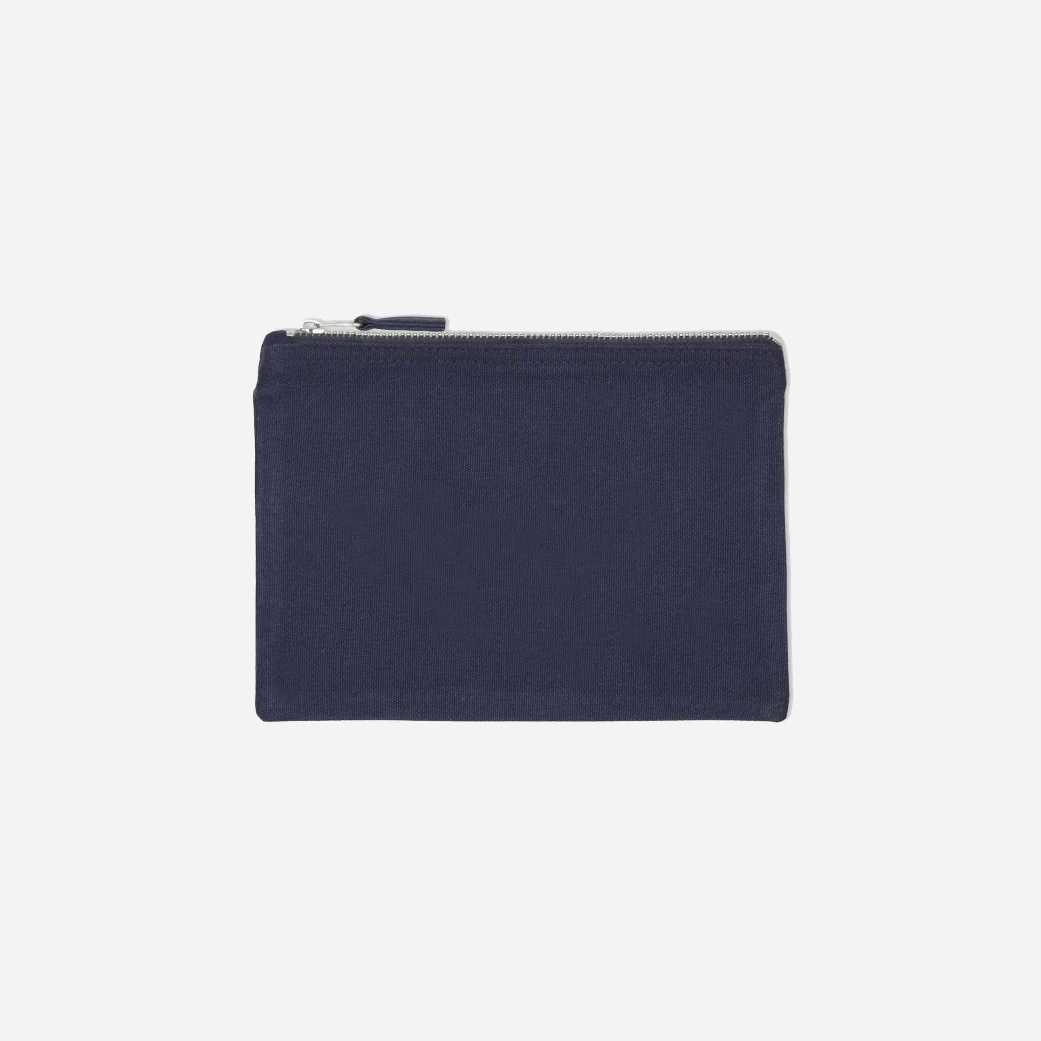 Pouch Bag in Cotone - Blu navy - IDENTITY