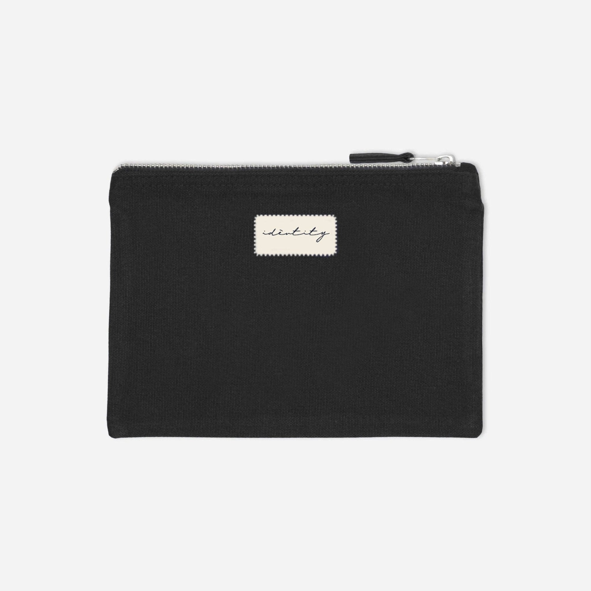 Pouch Bag in Cotone - Nero - IDENTITY