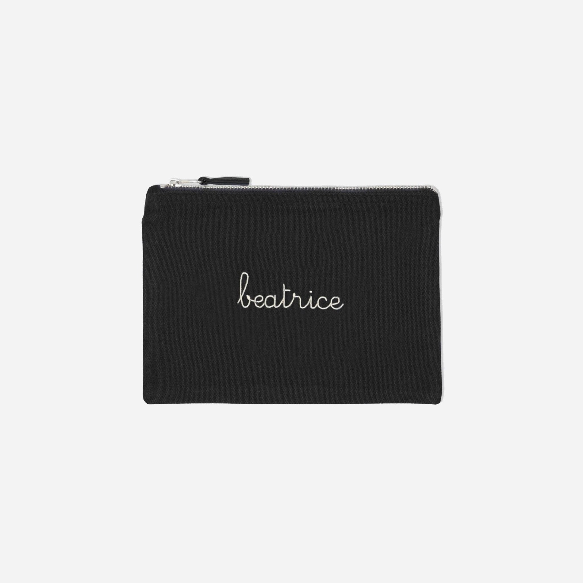 Pouch Bag in Cotone - Nero - IDENTITY