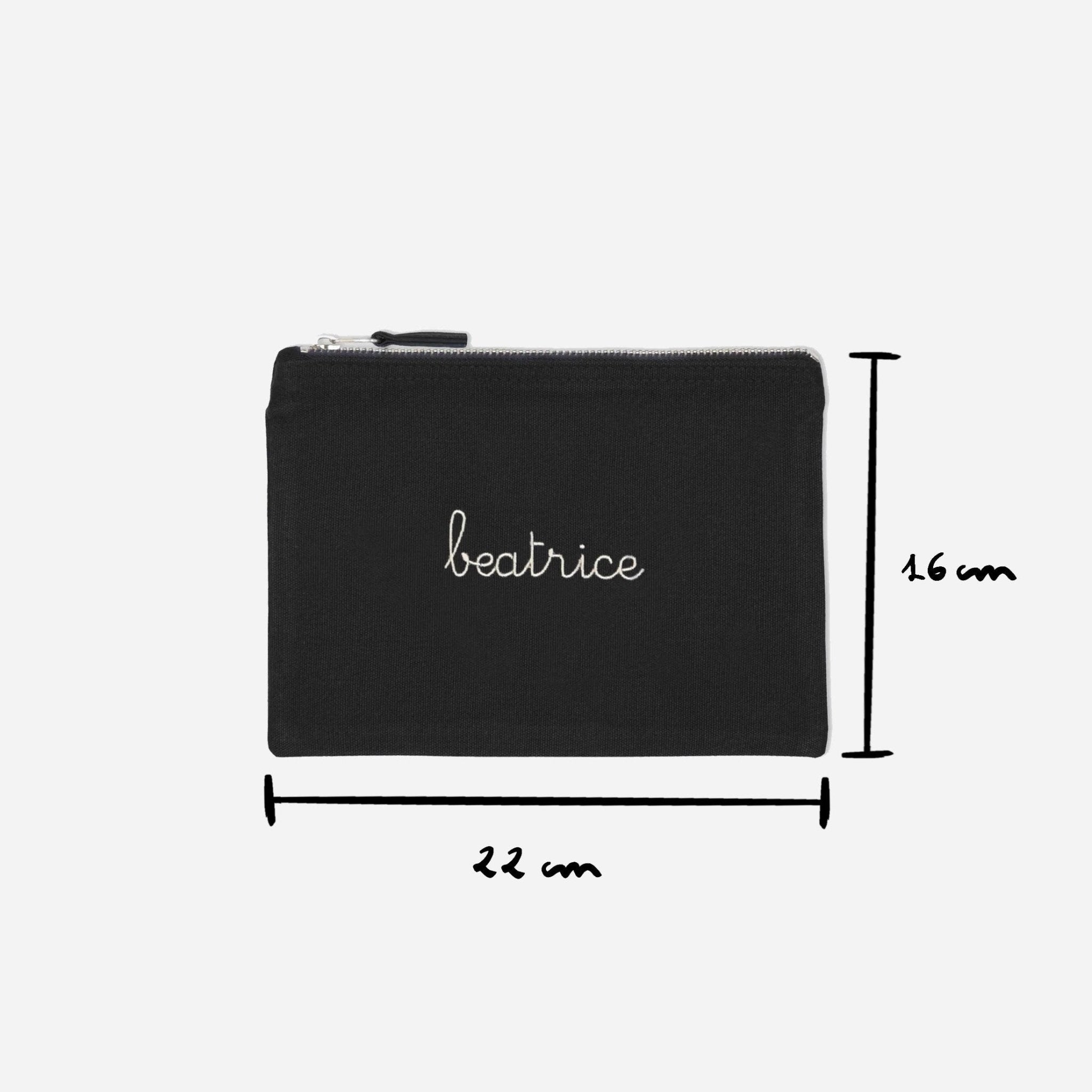 Pouch Bag in Cotone - Nero - IDENTITY