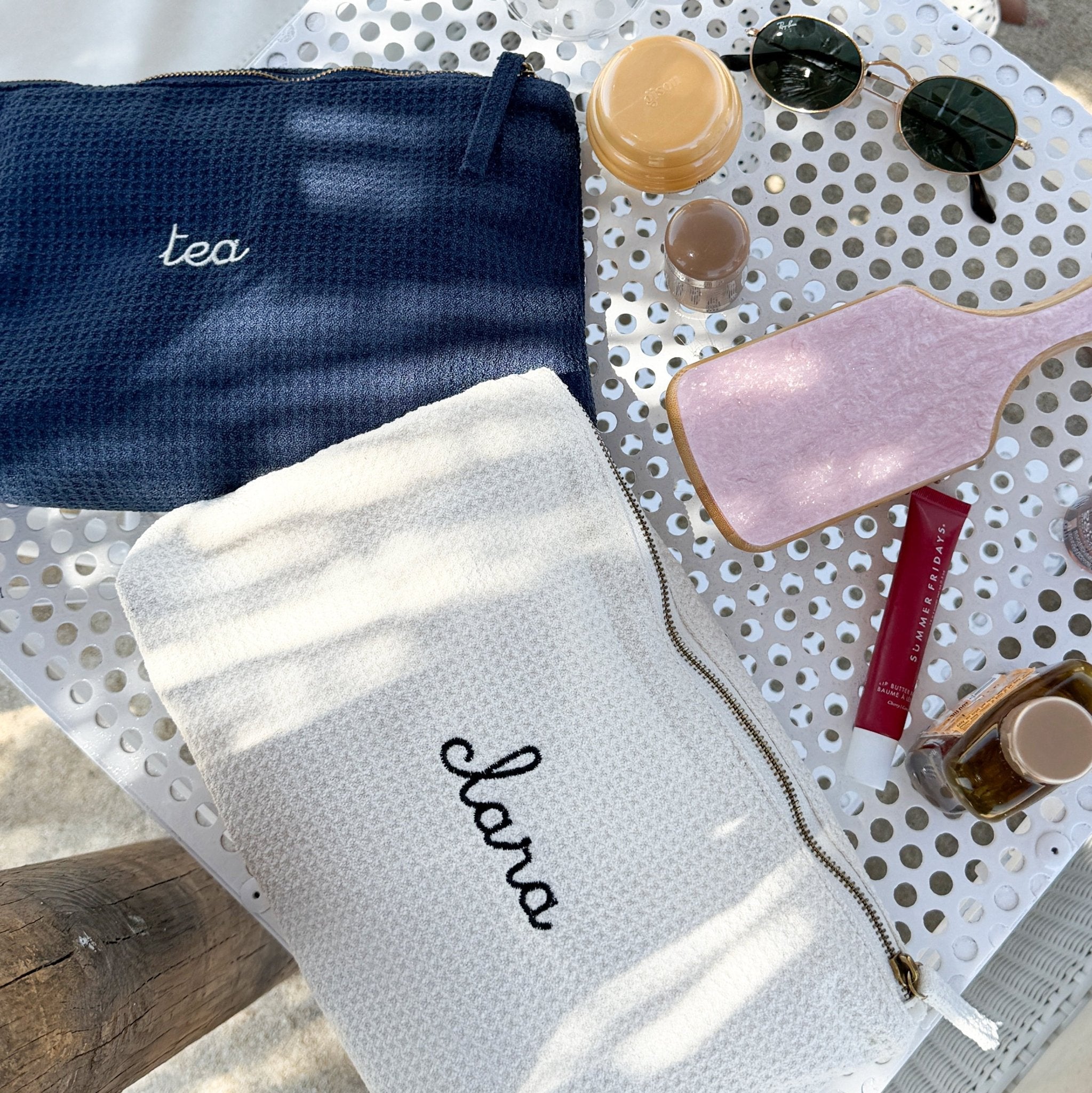 Pouch in Spugna - Avorio - IDENTITY