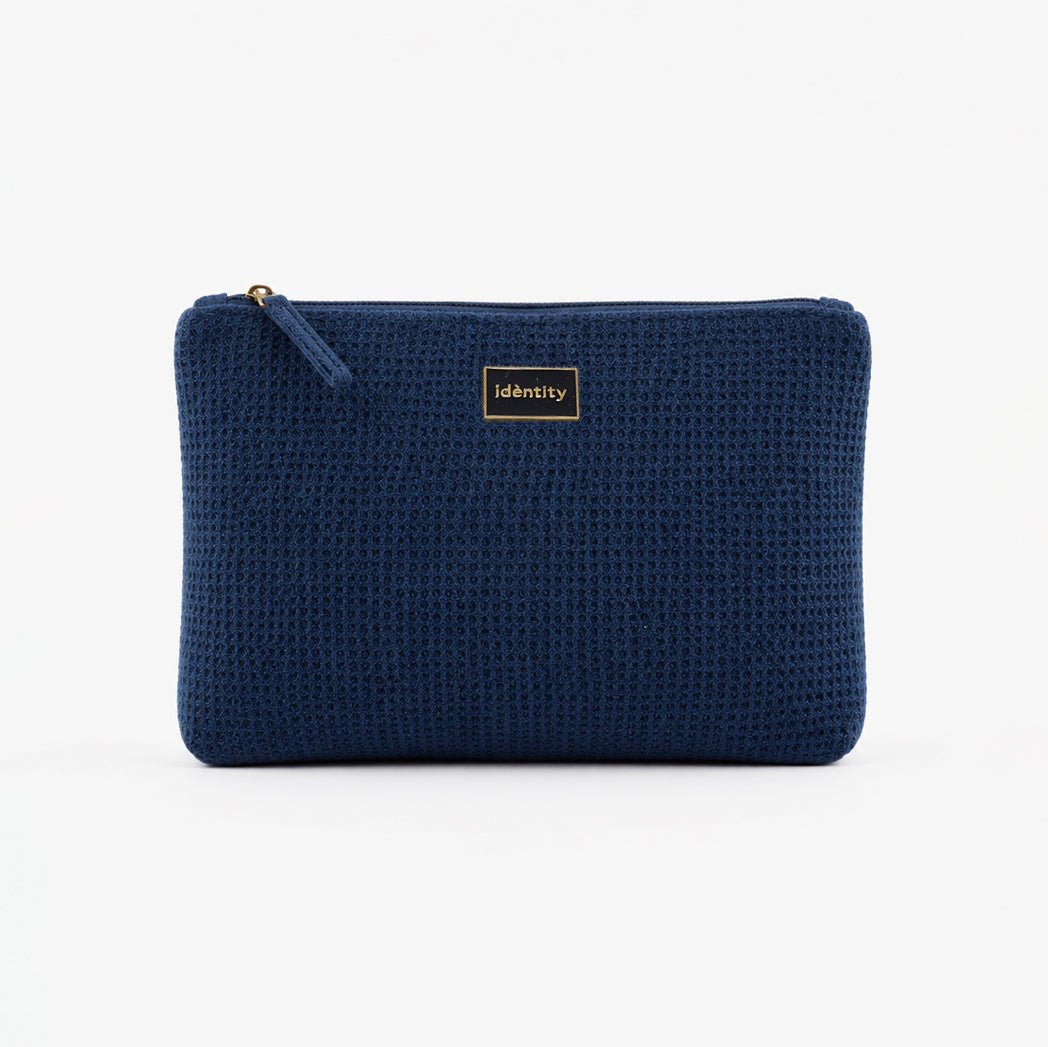 Pouch in Spugna - Blu Mare - IDENTITY