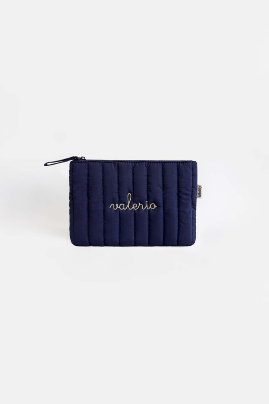 Pouch Bag Imbottita - Blu Navy