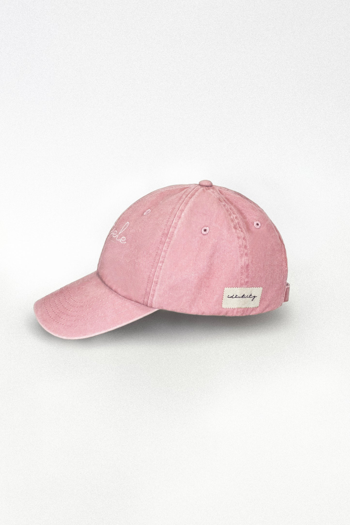 Cappello Baseball in Tela - Rosa