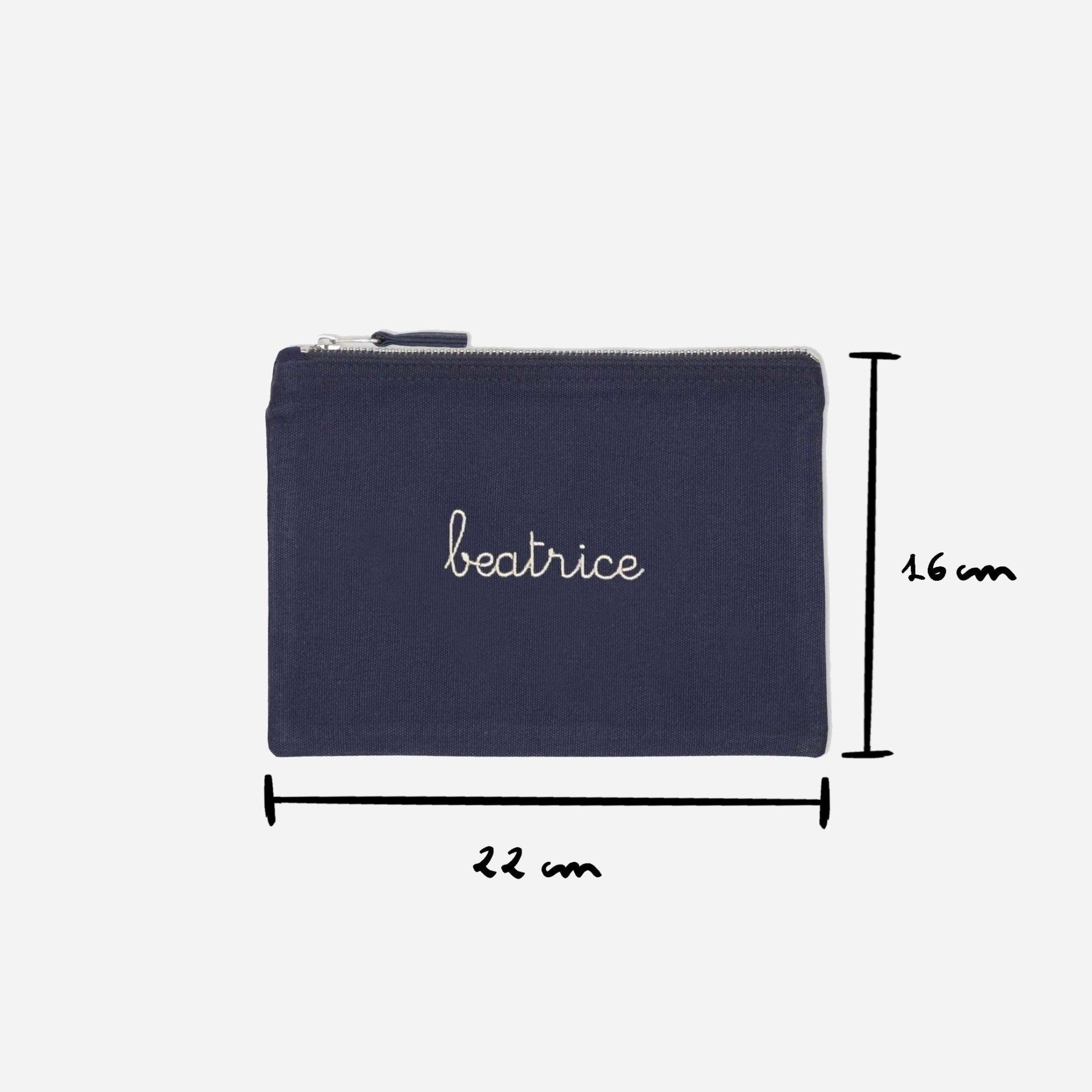 Set Mini Juta + Pouch - Blu Navy - IDENTITY