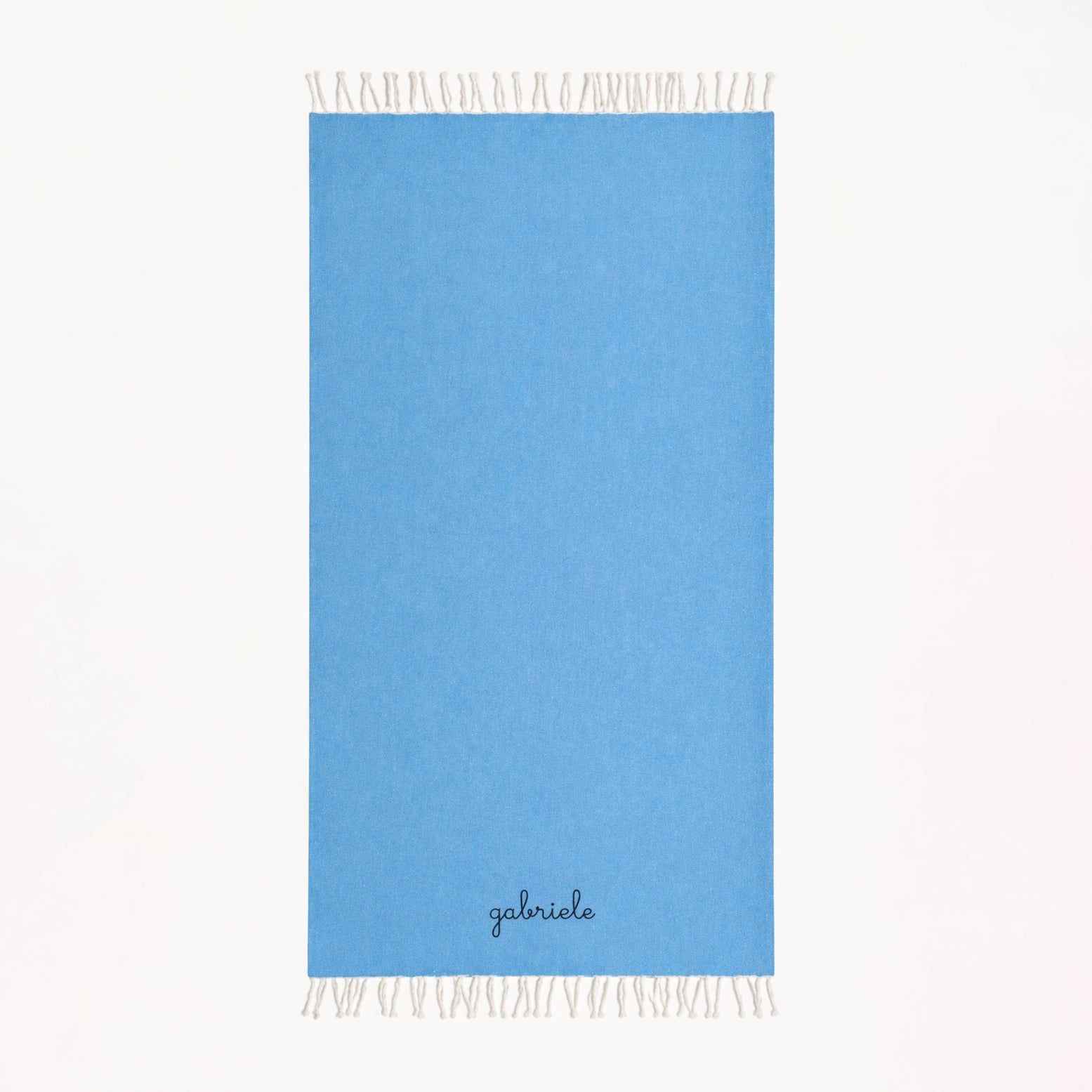 Set Vichy + Telo + Bucket - Azzurro - IDENTITY