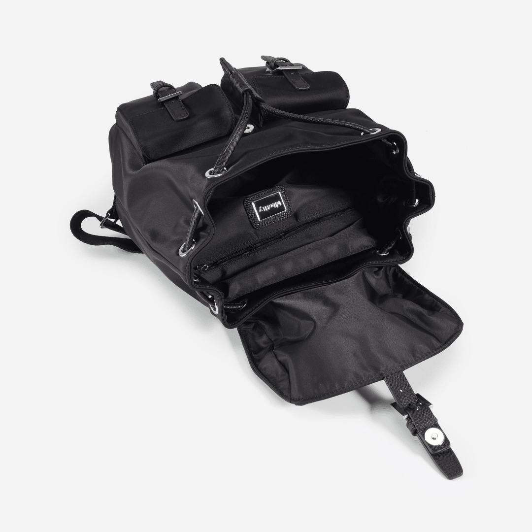 Zaino in Nylon - Nero - IDENTITY