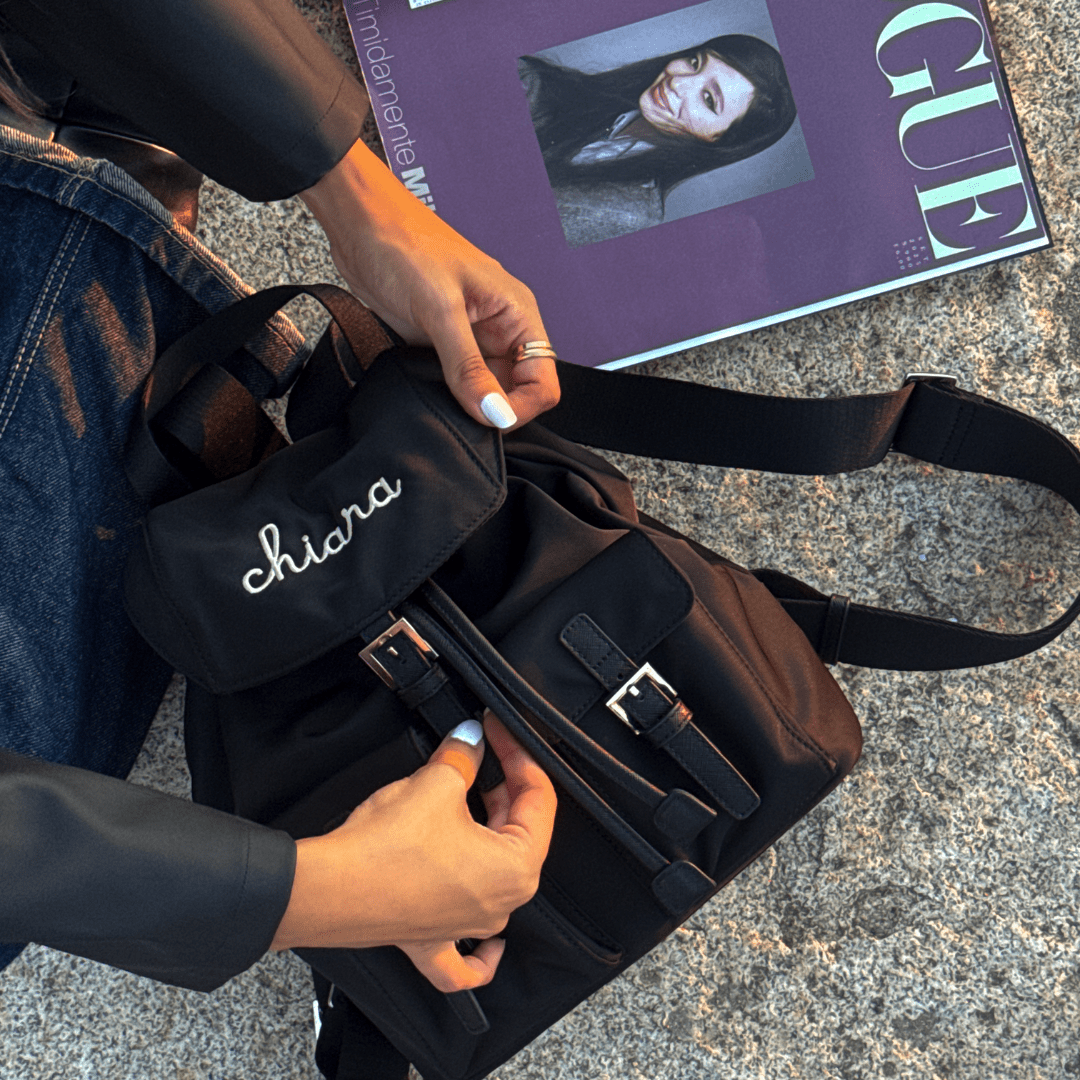 Zaino in Nylon - Nero - IDENTITY