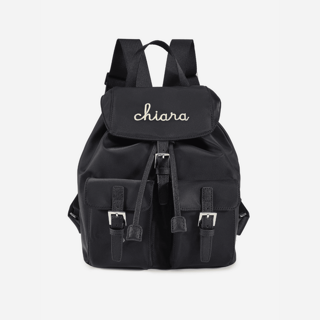 Zaino in Nylon - Nero - IDENTITY