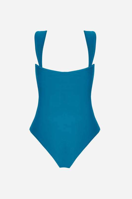 Balconette One Piece - Cobalt