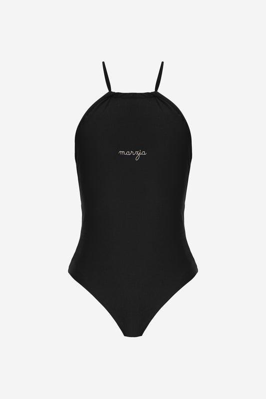Laced One Piece - Black